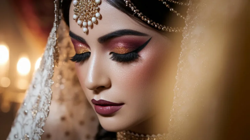 میکاپ عربی عروس