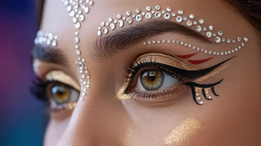 آرایش ابرو در میکاپ عربی