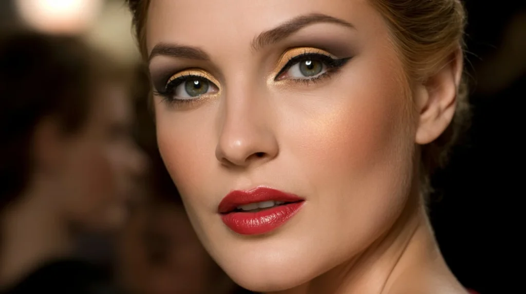 رژگونه در آرایش هالیوودی