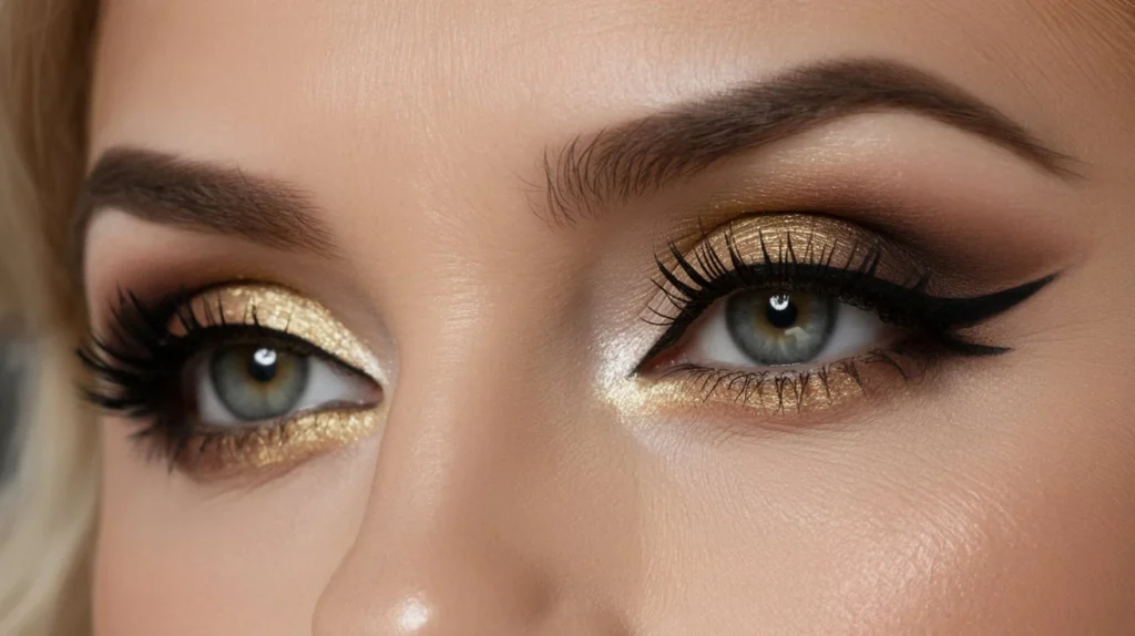 آرایش چشم در میکاپ هالیوودی